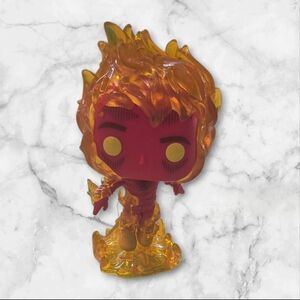 Red and Orange Vinyl Figure